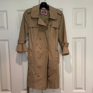 Women's Juicy Tan Trench Coat
